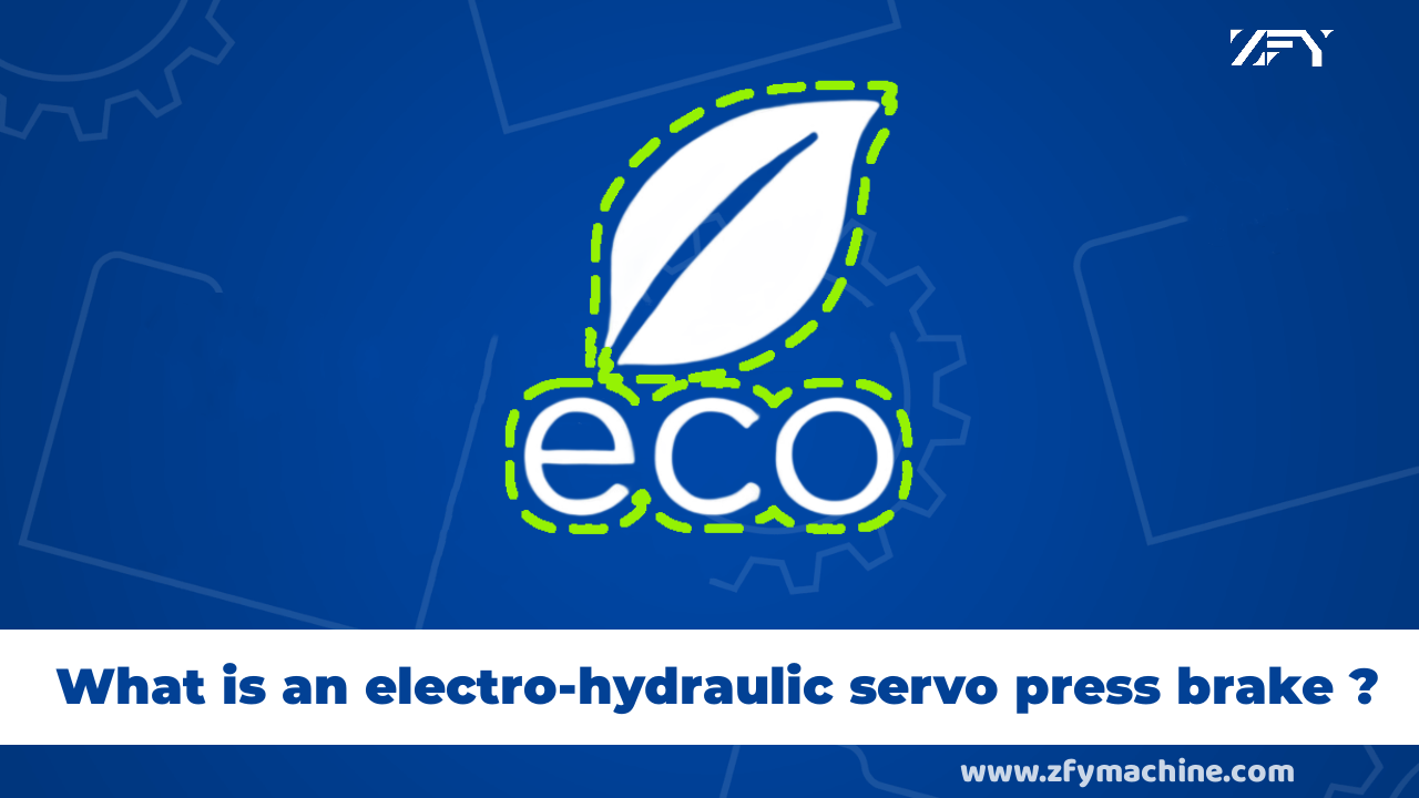 ¿Qué es una prensa plegadora servo electrohidráulica?