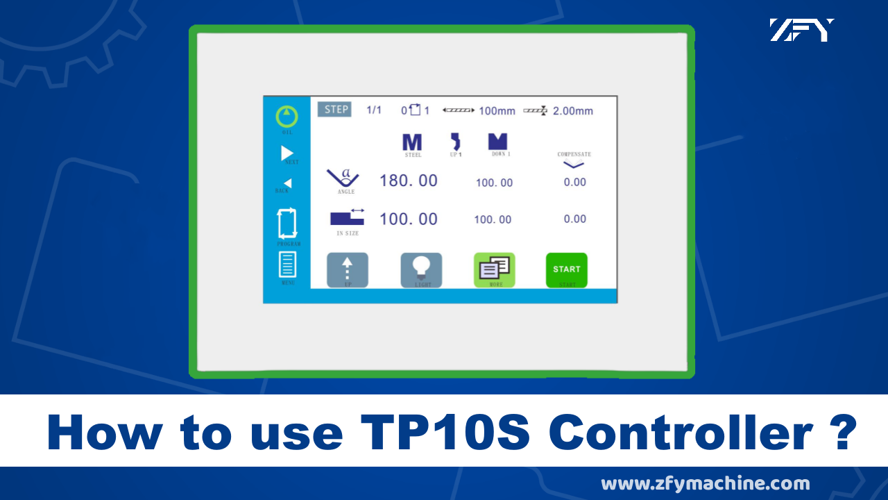 Cómo usar el controlador TP10S